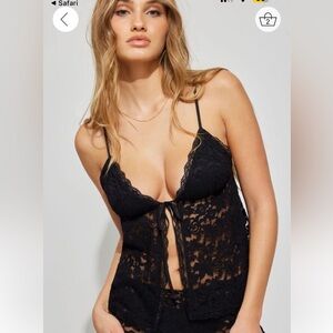 Garage Babydoll Top (never worn!)